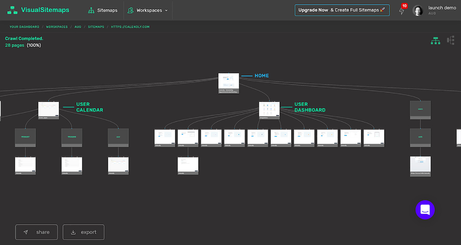 VisualSitemaps - Crawl Password Protected Sites 1