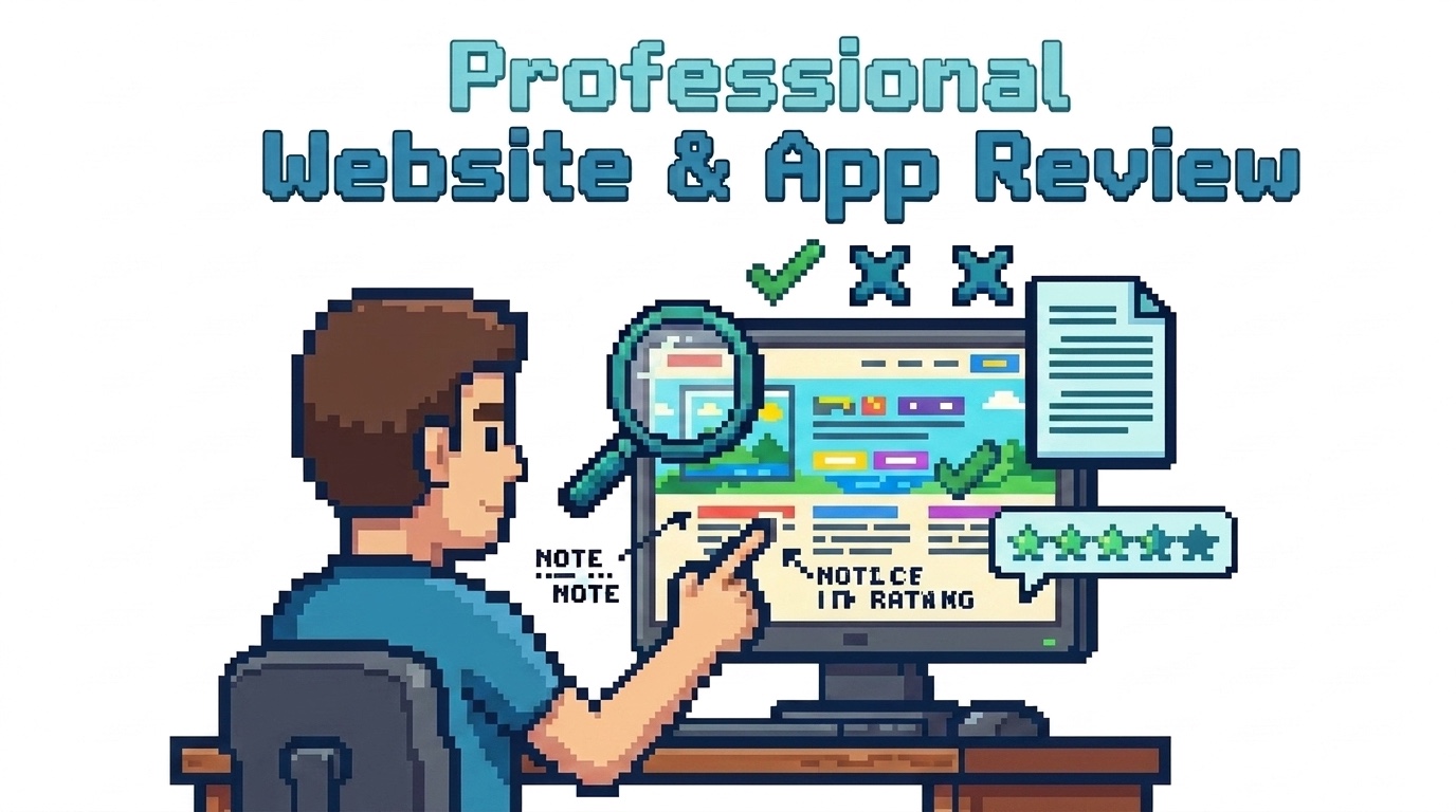 Professional Website and App Review